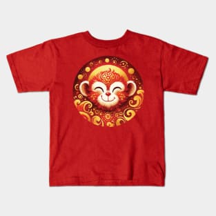 Chinese Zodiac Year of the Monkey Kids T-Shirt